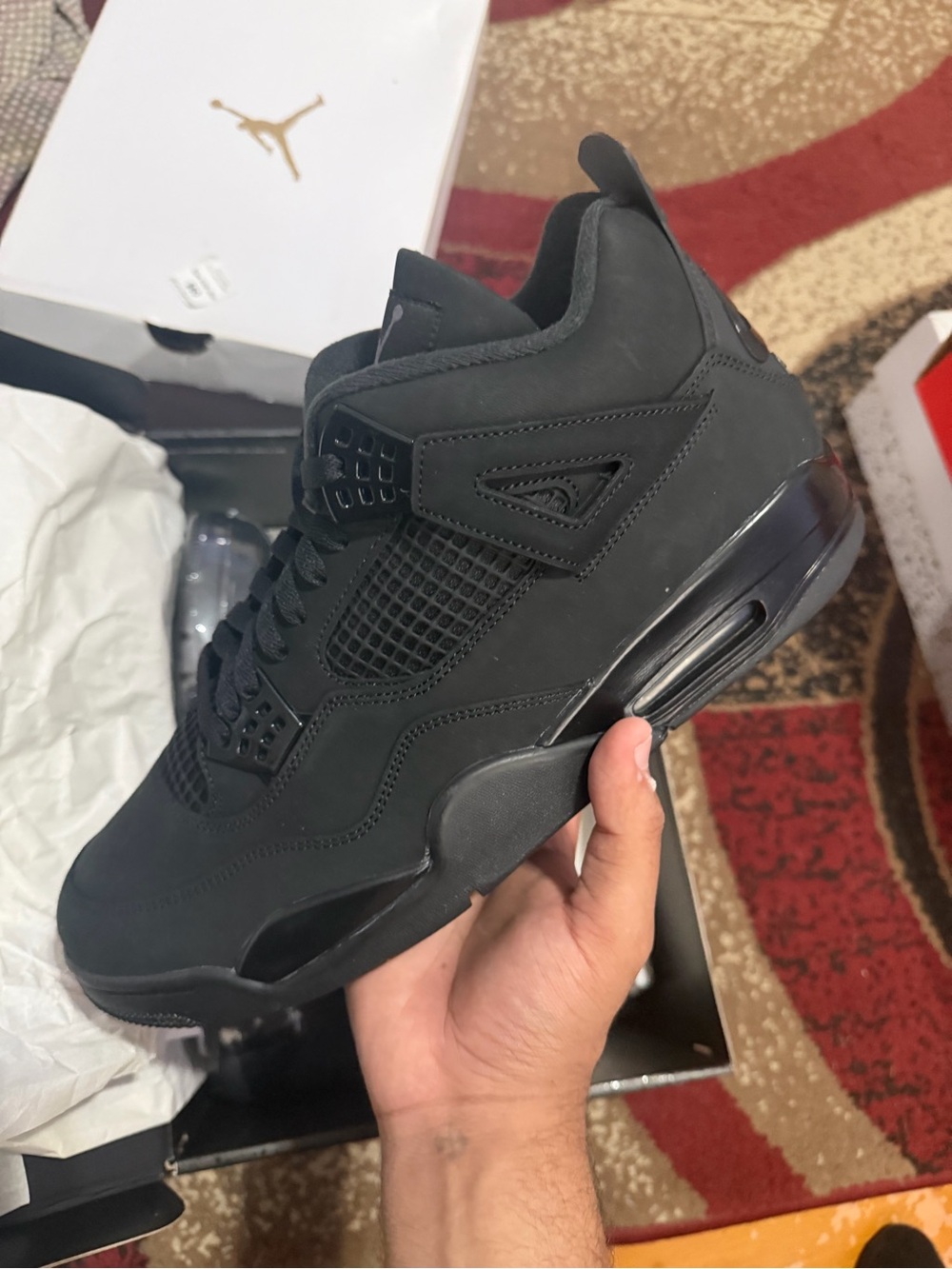 Air Jordan 4 black cat 2025